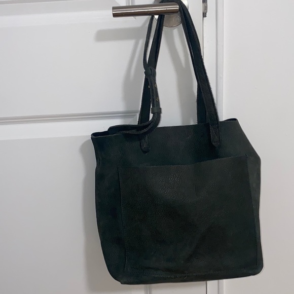 Madewell Handbags - Green Madewell Medium Transport Tote